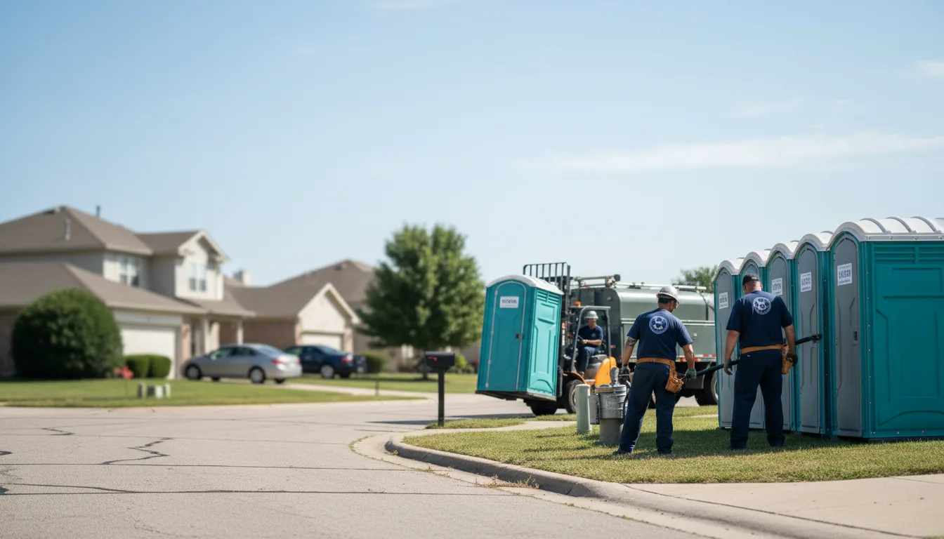 Porta Potty Rental in Stephenville, TX near me